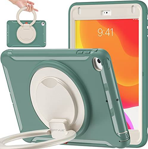 BATYUE iPad Mini 5 Protective Rugged Case 360 Swivel