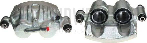 Budweg Brake Caliper Rear Axle Left