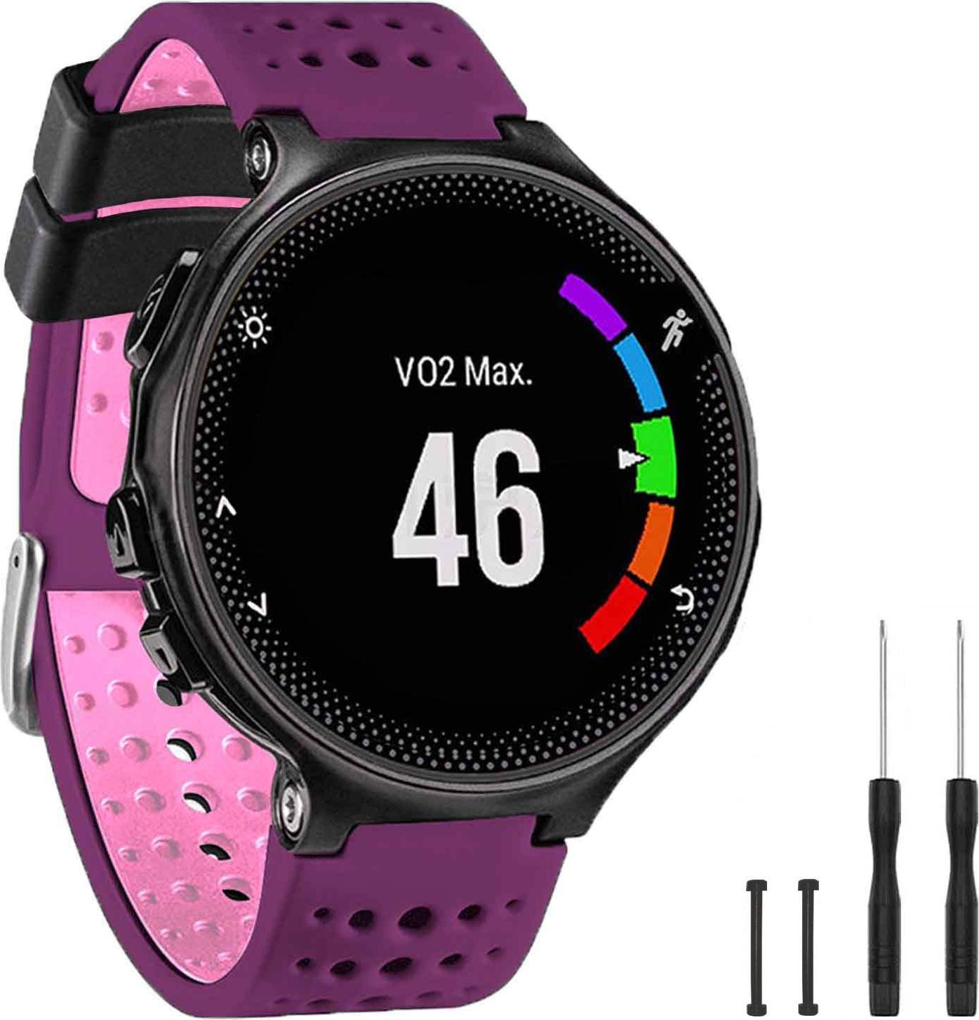 Garmin forerunner 235 Band Compatible With Garmin Forerunner 235 Soft Silicone R