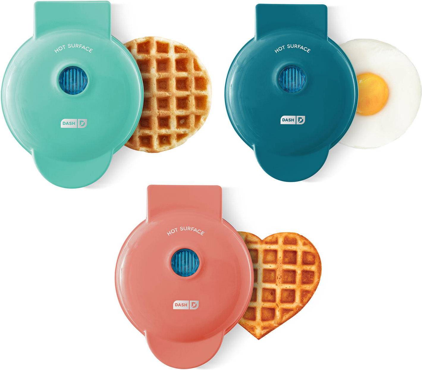 Dash mini waffle maker Dash Mini Maker 3-Pack