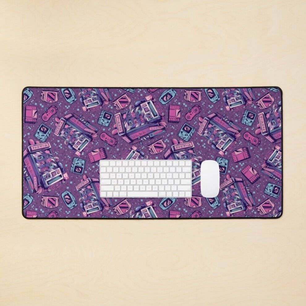 BearLad Mat Retro Gaming Machine Pattern