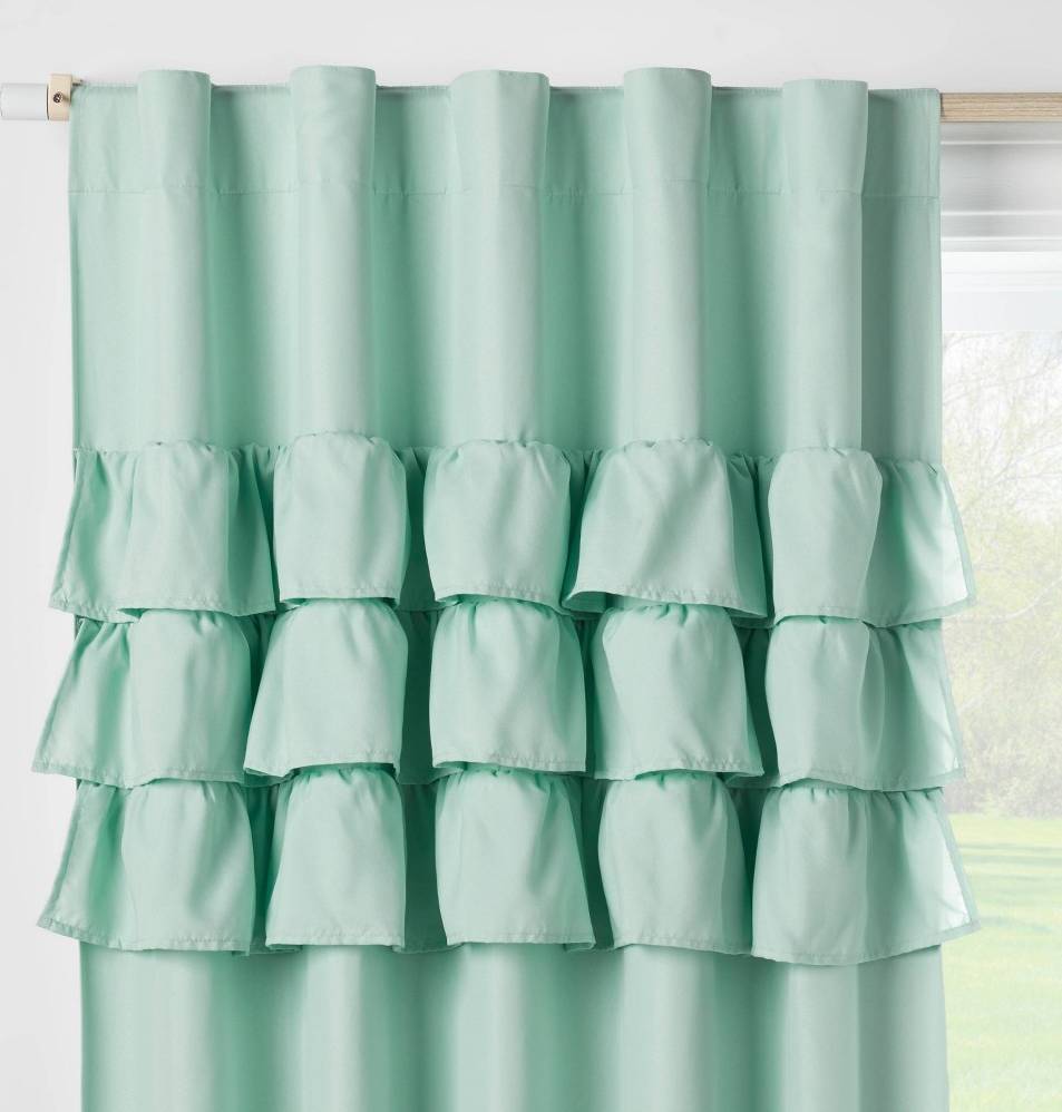 84 inch curtains Pillowfort 84" Ruffle