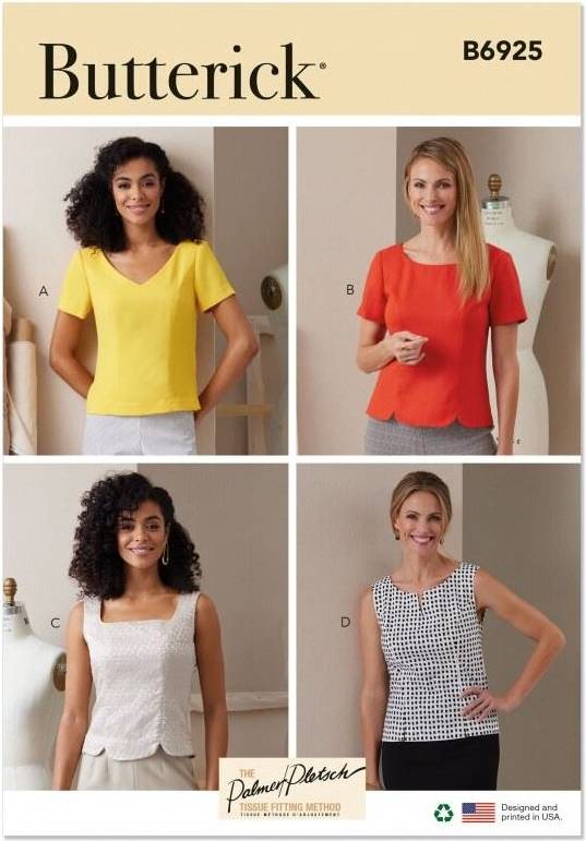 Butterick Paper Sewing Pattern 6925
