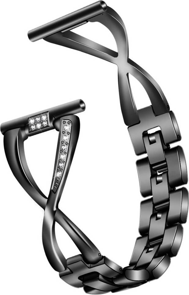 Fitbit Versa Lite X-Shape Rhinestone Watch Band