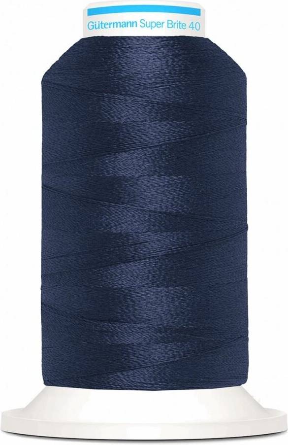 Gutermann Super Brite Polyester 40 Embroidery Thread