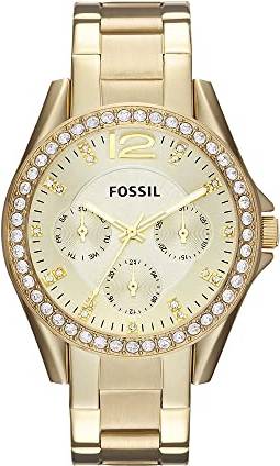 Fossil Riley Watch Quarz Chronographenwerk