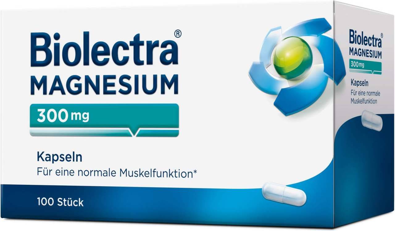 Magnesium Biolectra Magnesium 300mg 100 Stk.