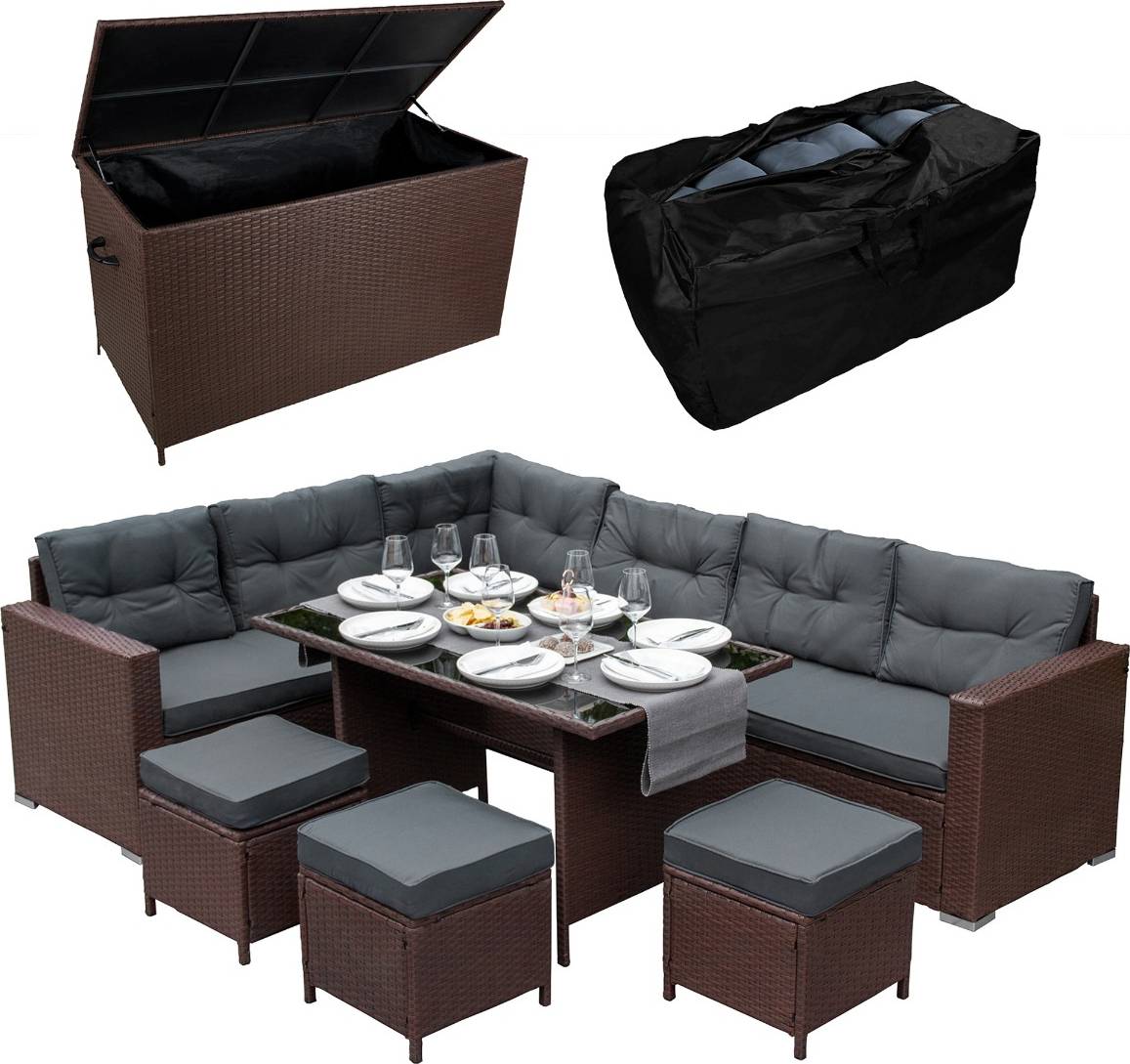 Rattan Corner Set Box