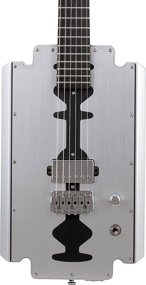Schecter Schecter Guitar Research Machine Gun Kelly Razor Blade Electric Guitar Metallic Silver