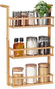 Relaxdays Spice Rack 3 Tier