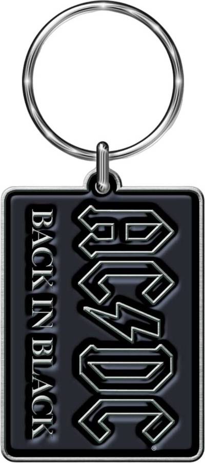 AC/DC Back In Black Keyring