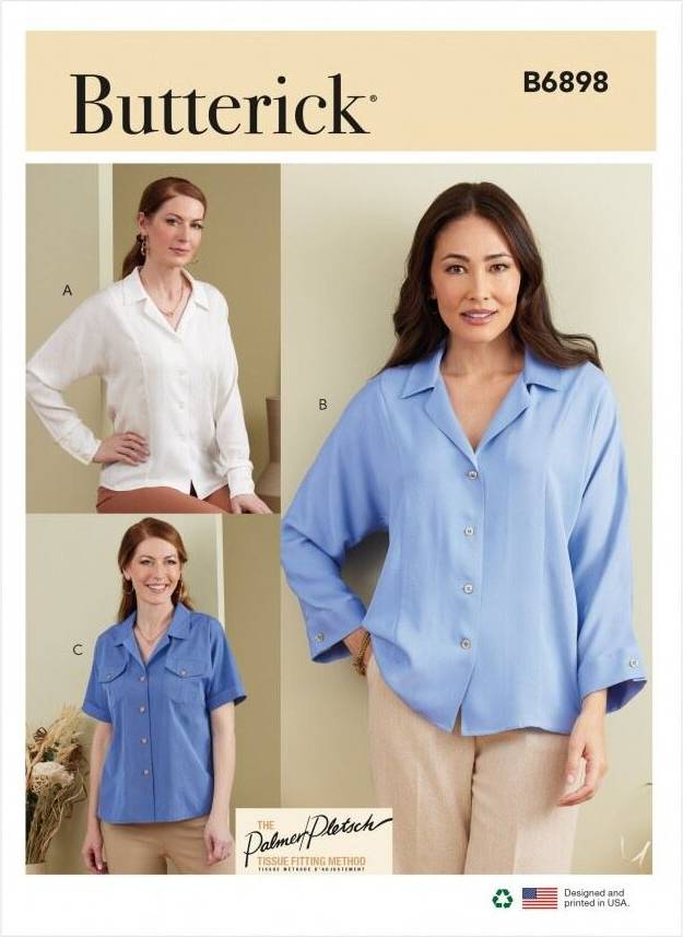 Buttericks Butterick Paper Sewing Pattern 6898