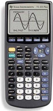 Texas Instruments TI83PLUS Programmable Graphing Calculator