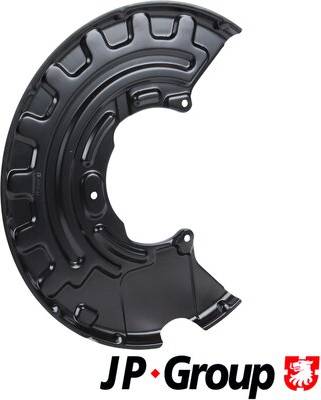 JP Group Brake Disc Back Plate Front Axle Left