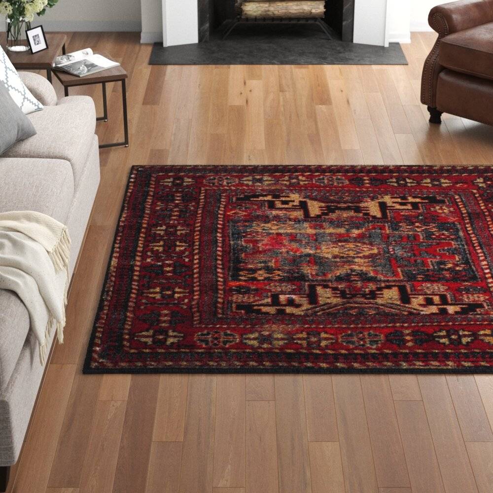 Langley Street Rug Red