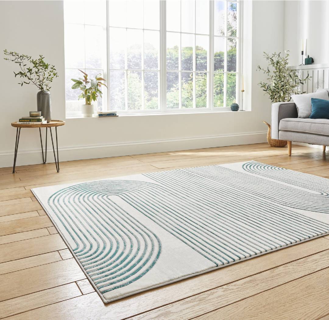 Think Rugs Apollo Modern Swirl