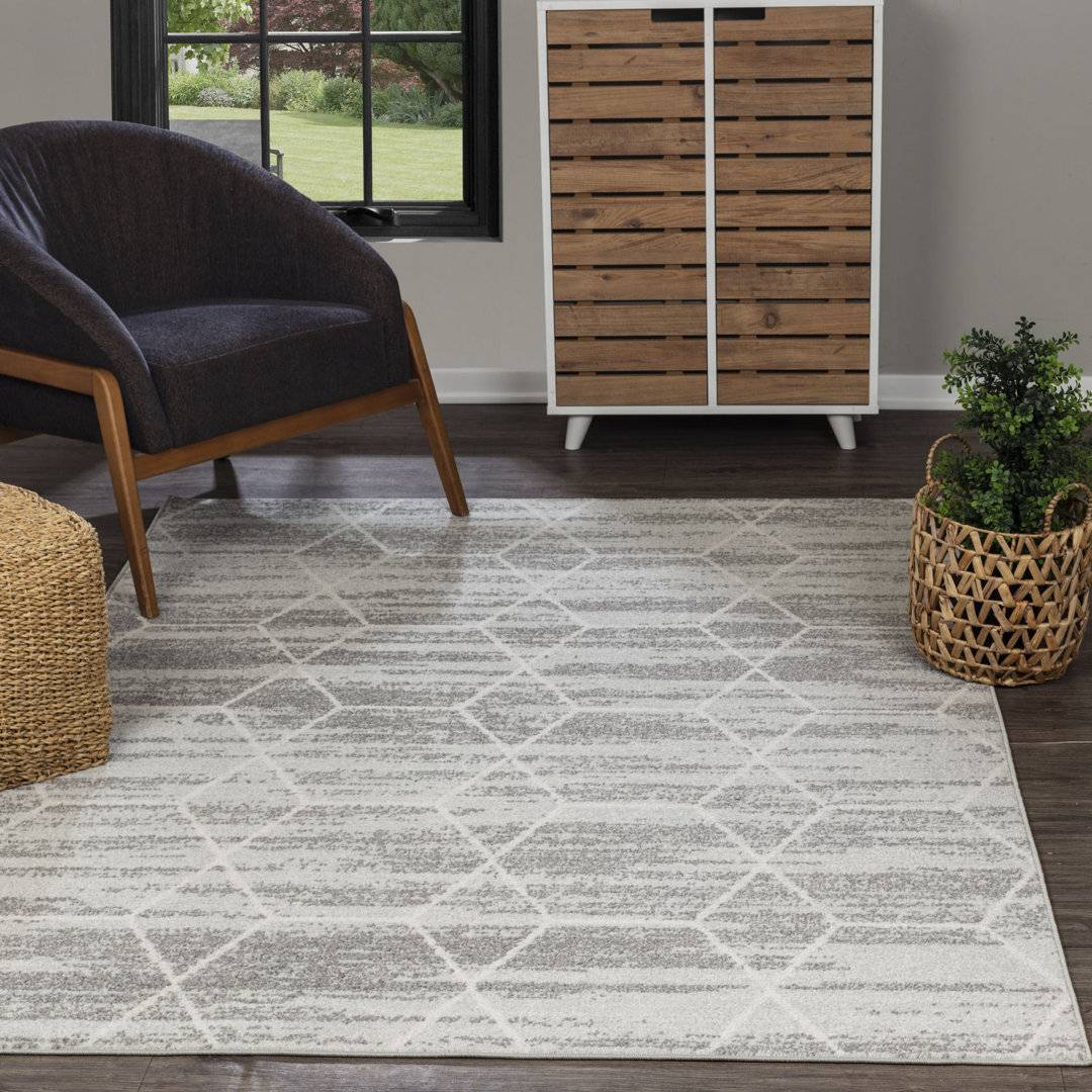 Fjørde & Co Machine Woven Rug White