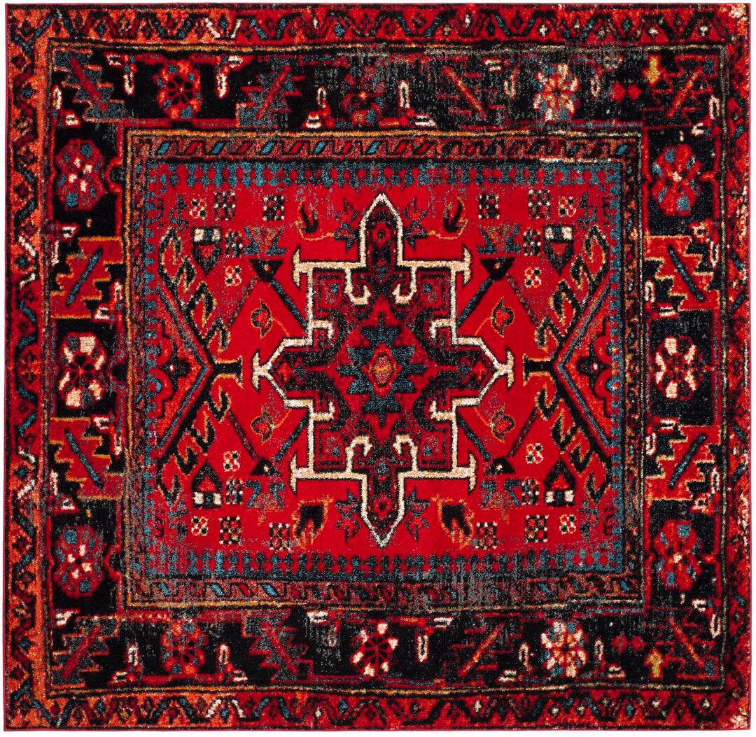 Langley Street Hamadan Rug Red