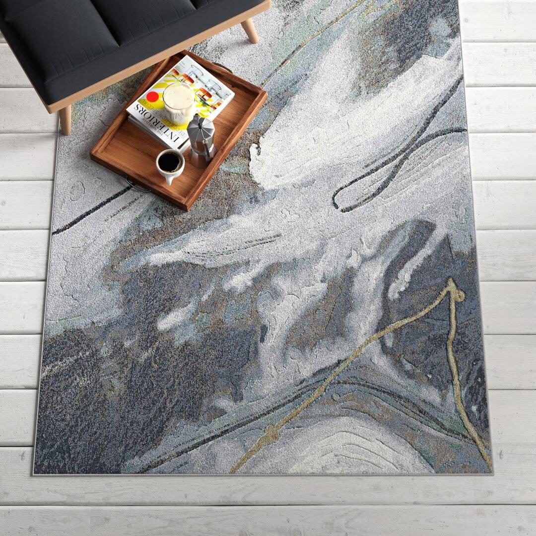 Trent Austin Design Abbingt Rug Blue