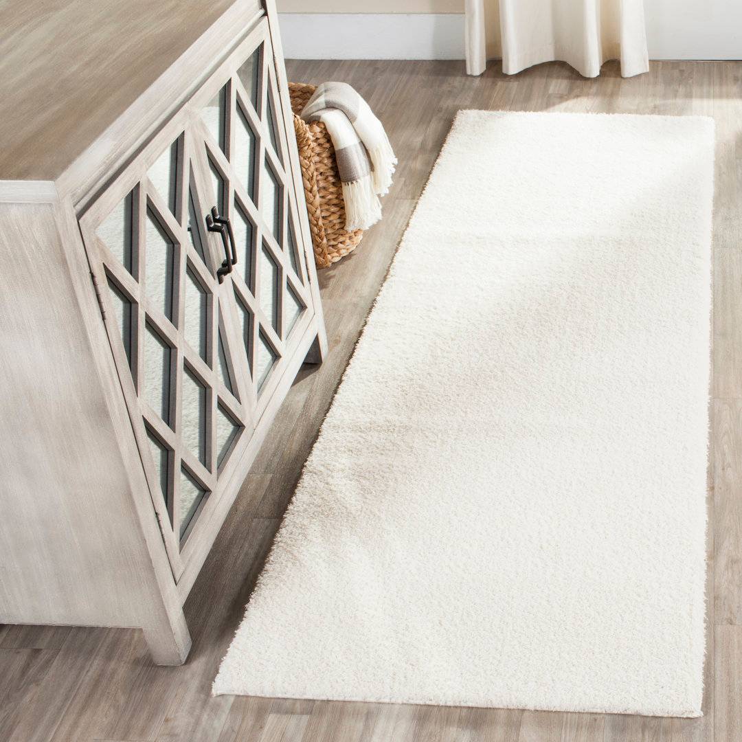 August Grove Wiley Rug White