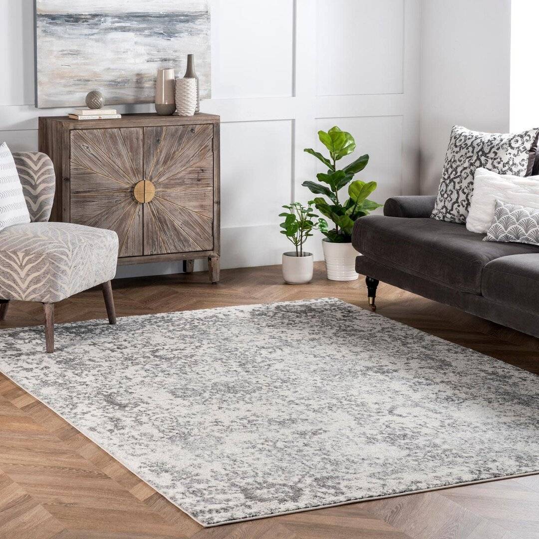 Lily Manor Coleridge Rug Grey cm