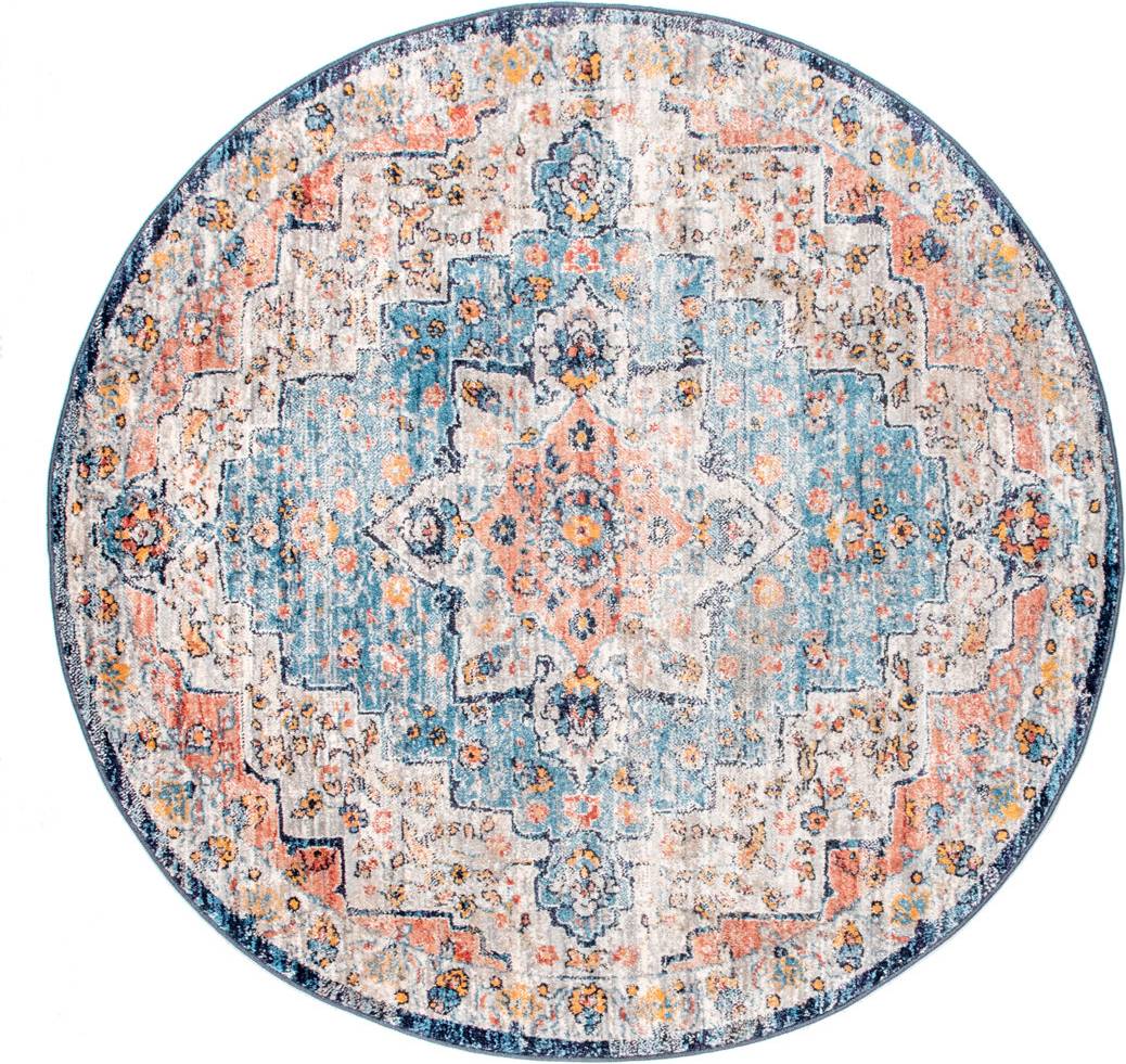 Blue Elephant Deja Rug Orange