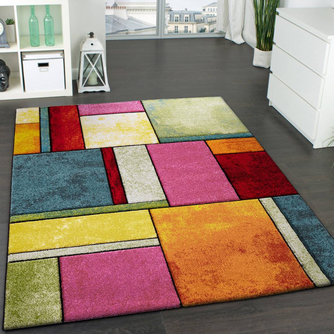 Zipcode Design Edith Flatweave Orange