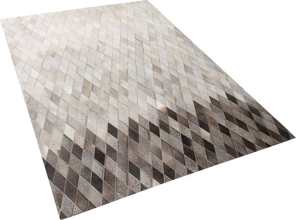 Union Rustic Ayla Grey Rug White