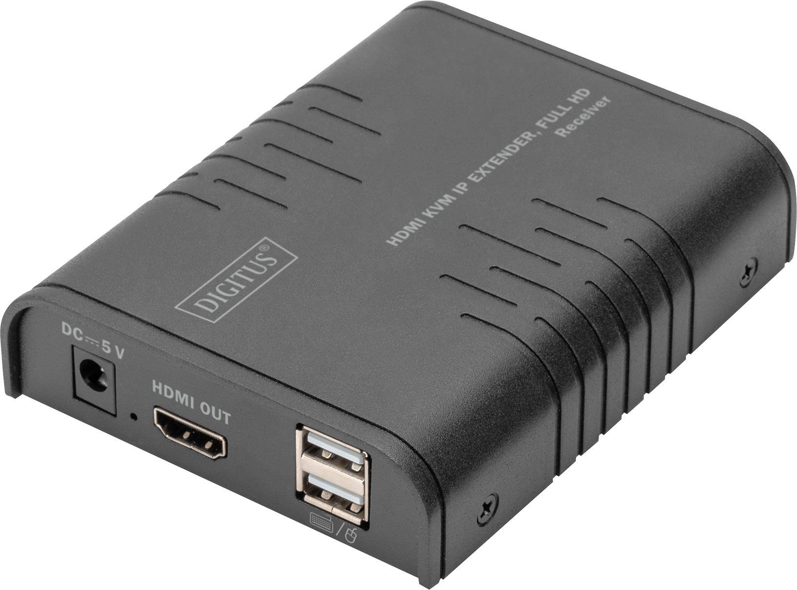 Kvm ip Digitus HDMI KVM IP Extender Receiver