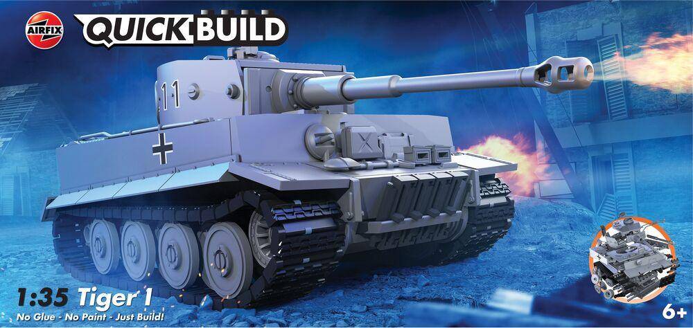 Quickbuild J6041 Tiger I Tank Building Kit