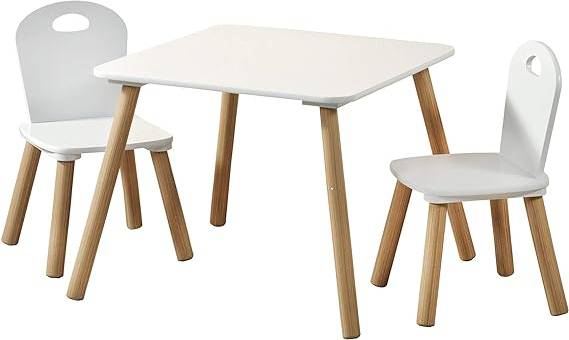 Table with 2 Chairs Set 