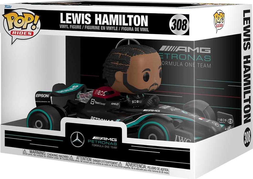 Funko Pop! Rides Formula 1 Mercedes Lewis Hamilton