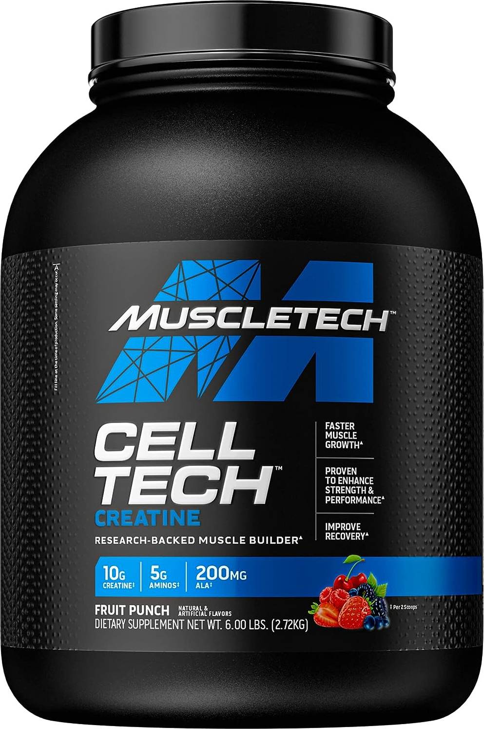 Muscletech Cell-Tech Creatine Powder Fruit Punch 6lbs