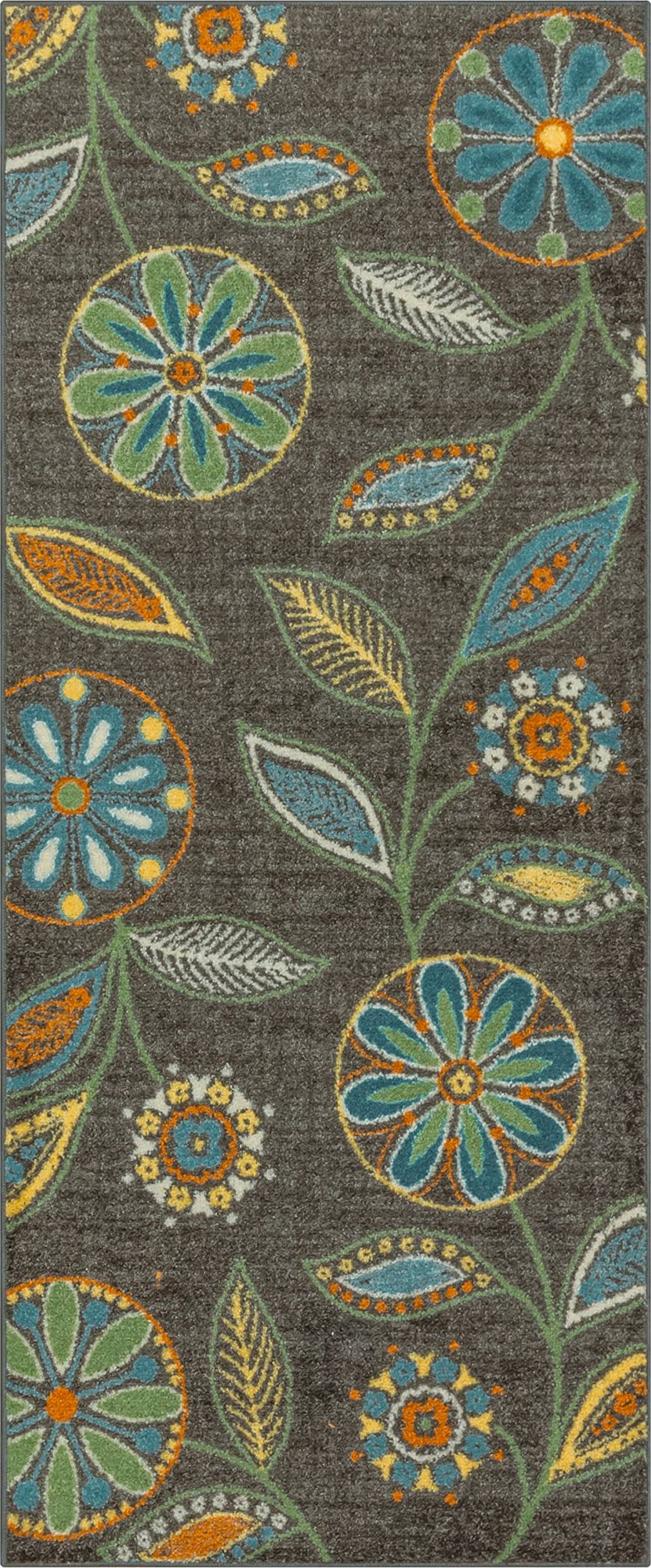 Maples Rugs Maples Reggie Floral Runner Multicolor