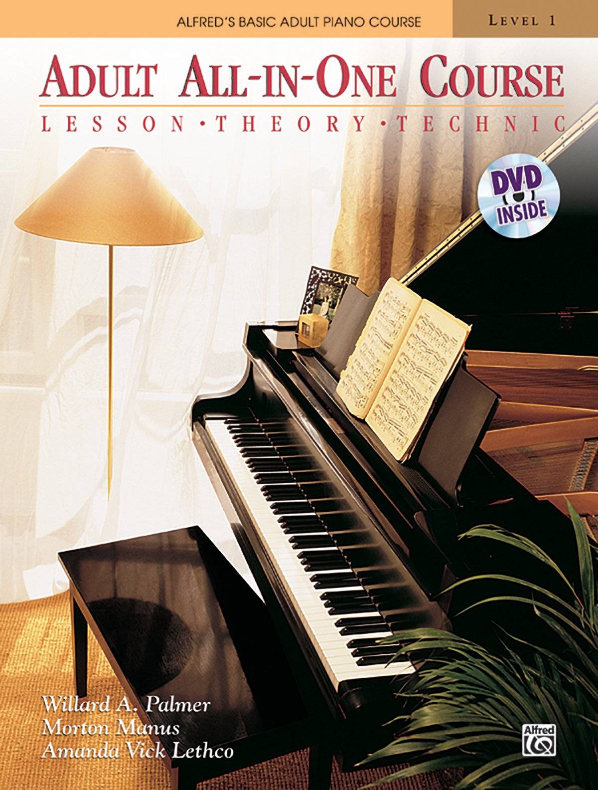 Alfred's Basic Adult All-in-One Course Book 1: Lesson - Theory - Technic