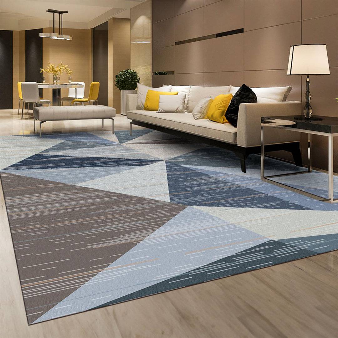 Corrigan Studio Letcher Rectangle 120 X Blue