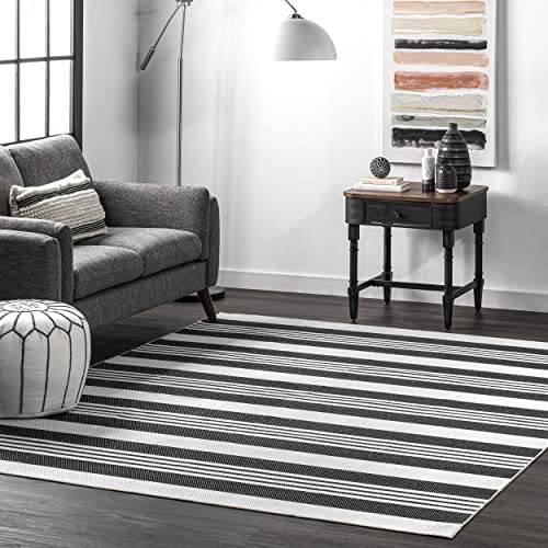Nuloom Brooklyn Rug Lena Machine Gray, Multicolor