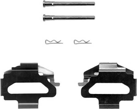 Car brake pads and disc Bosch Accessory Kit Disc Brake Pads