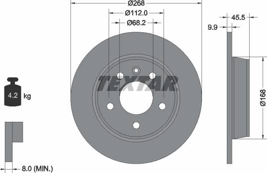 Textar PRO 92074303
