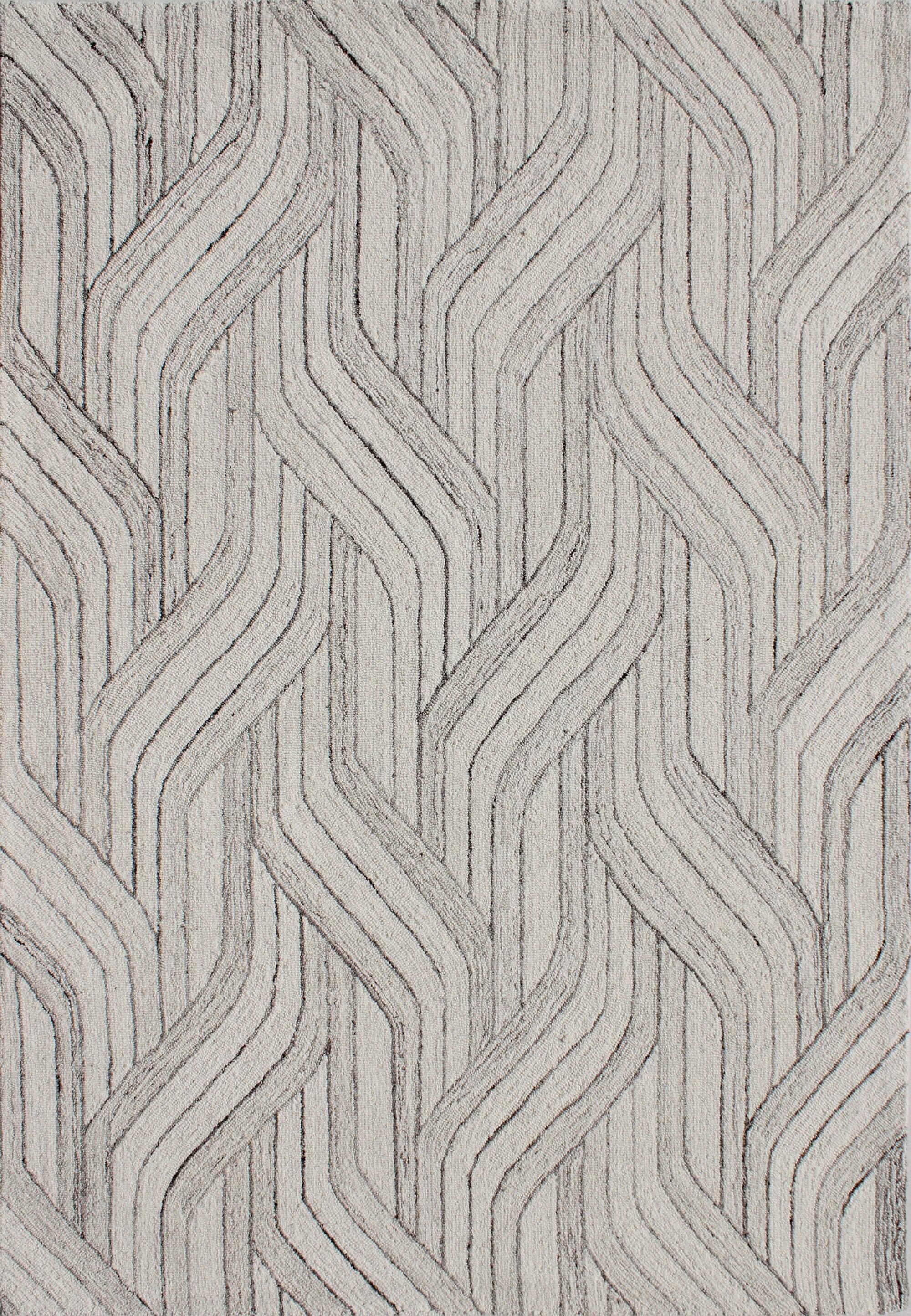 Dynamic Rugs The Seville Modern Rug 8 x 10 Ivory Beige