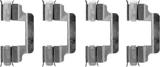Bosch Accessory Kit Disc Brake Pads