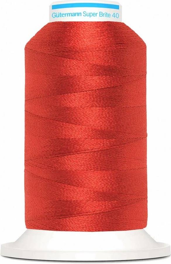 Gutermann Super Brite Polyester 40 Embroidery Thread