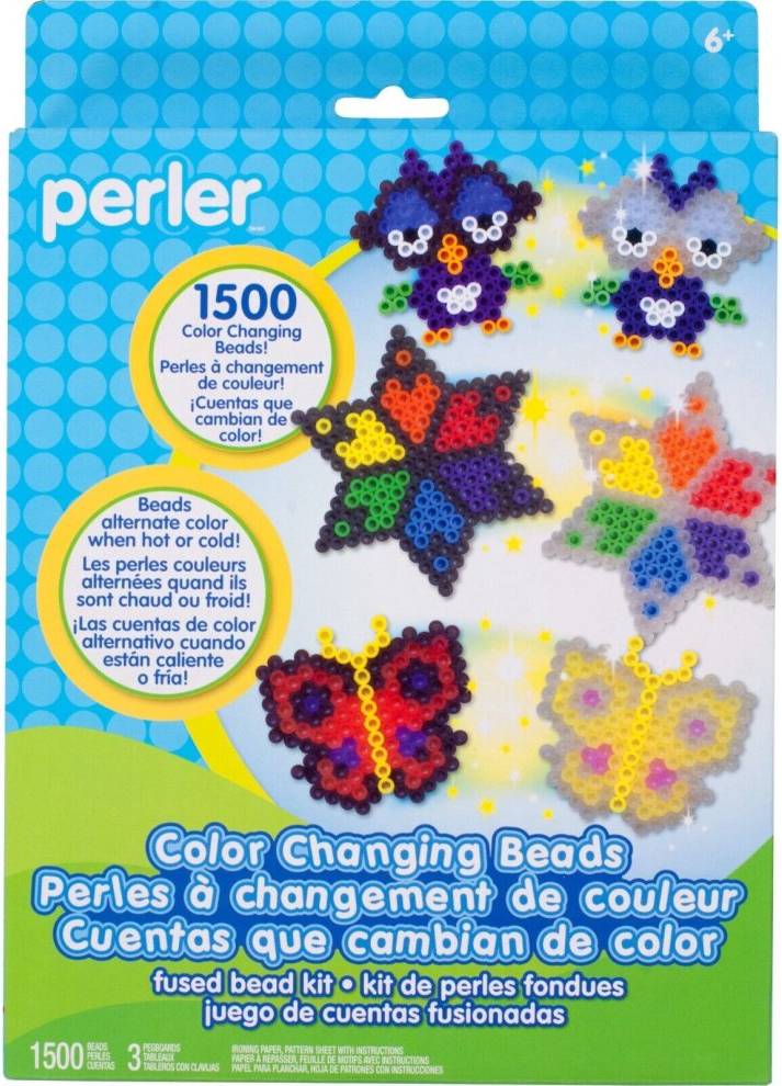 Perler Perler Colour Change Craft Bead Kit 1500 Beads R