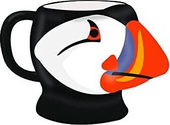 RSPB RSPB Shaped Puffin Birds Mug