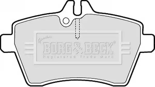 Borg & Beck Brake Pad Set Disc