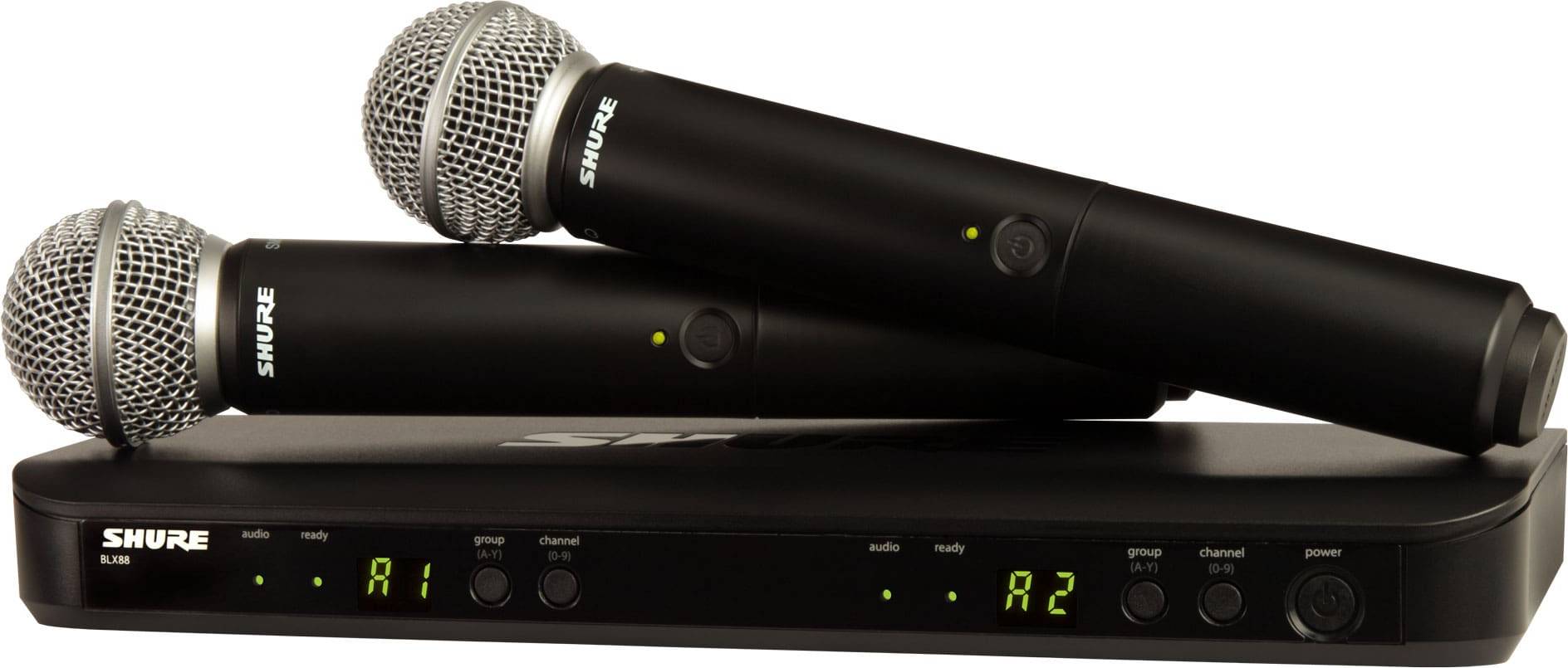 Shure BLX288 SM58-T11 Dual Handheld Wireless Microphone System