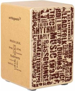 Schlagwerk Cajon Rudiments Style Medium