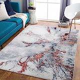 Surya Abstract Modern Marble Area Rug 200 x 275 cm Multicolour