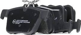 Ridex Brake Pad Set Rear Axle