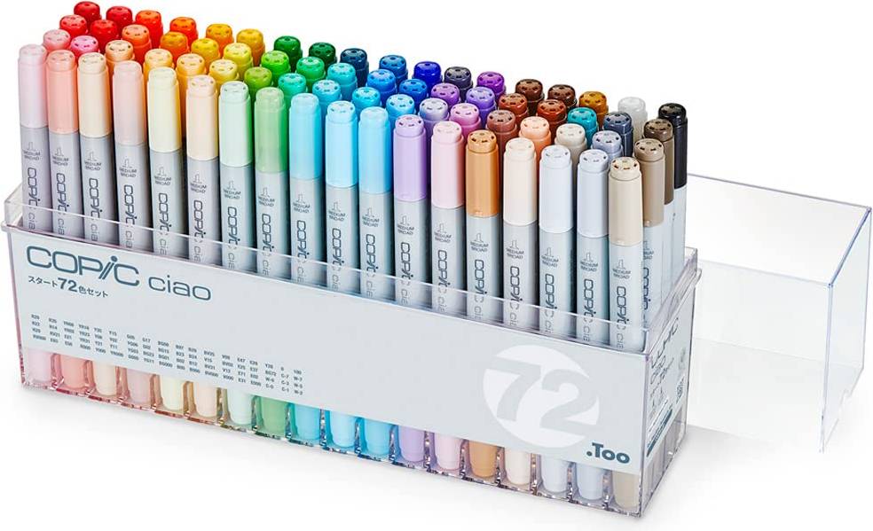Copic Ciao Start 72 Color Set